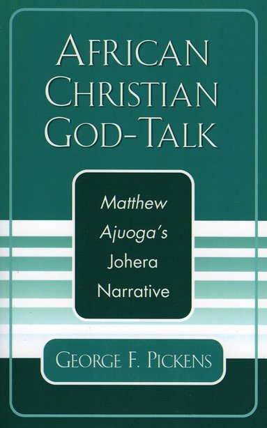 bokomslag African Christian God-Talk