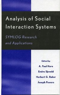 bokomslag Analysis of Social Interaction Systems