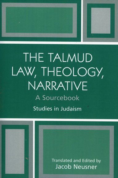 bokomslag Talmud Law, Theology, Narrative