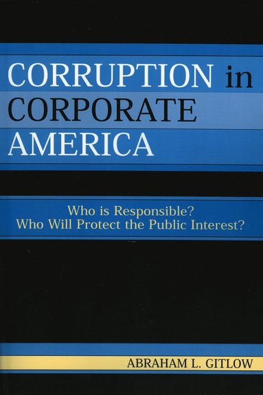 bokomslag Corruption in Corporate America