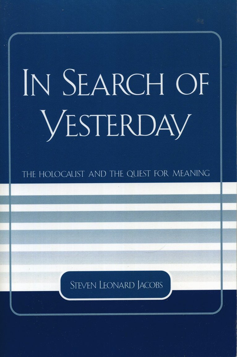 In Search of Yesterday 1