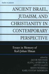 bokomslag Ancient Israel, Judaism, and Christianity in Contemporary Perspective