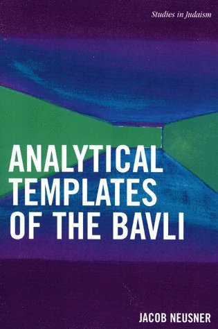 bokomslag Analytical Templates of the Bavli