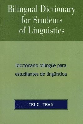 Bilingual Dictionary for Students of Linguistics 1