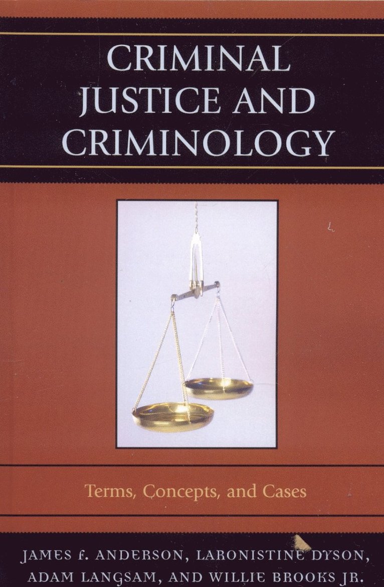 Criminal Justice and Criminology 1