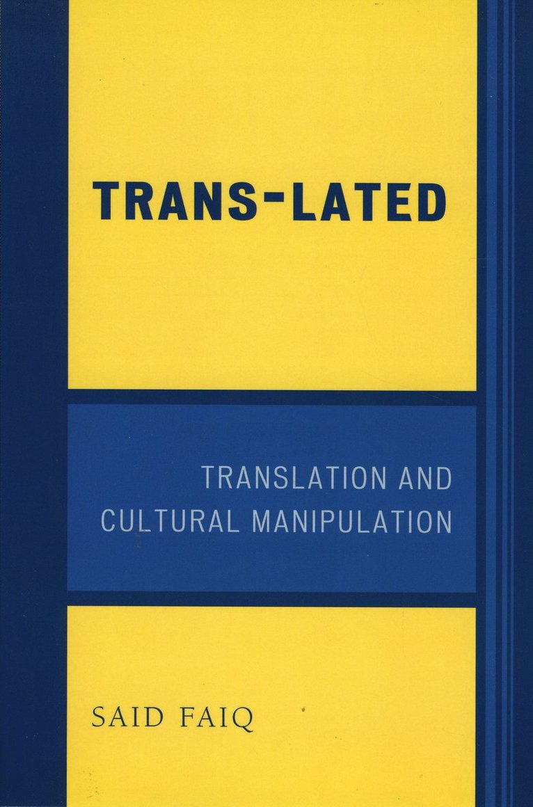 Said Faiq - Trans-Lated, Häftad