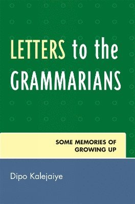 Letters to the Grammarians 1