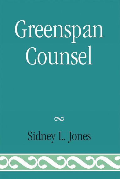 bokomslag Greenspan Counsel