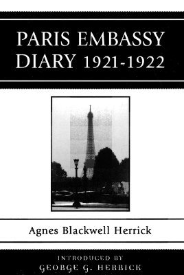 Paris Embassy Diary 1921D1922 1