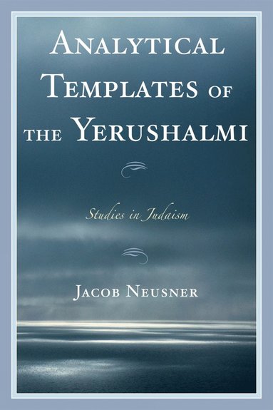 bokomslag Analytical Templates of the Yerushalmi