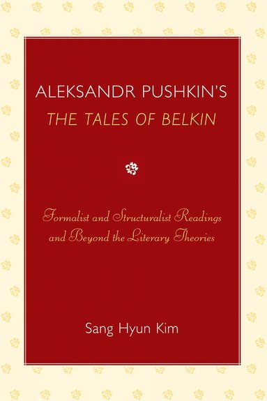 bokomslag Aleksandr Pushkin's 'The Tales of Belkin'