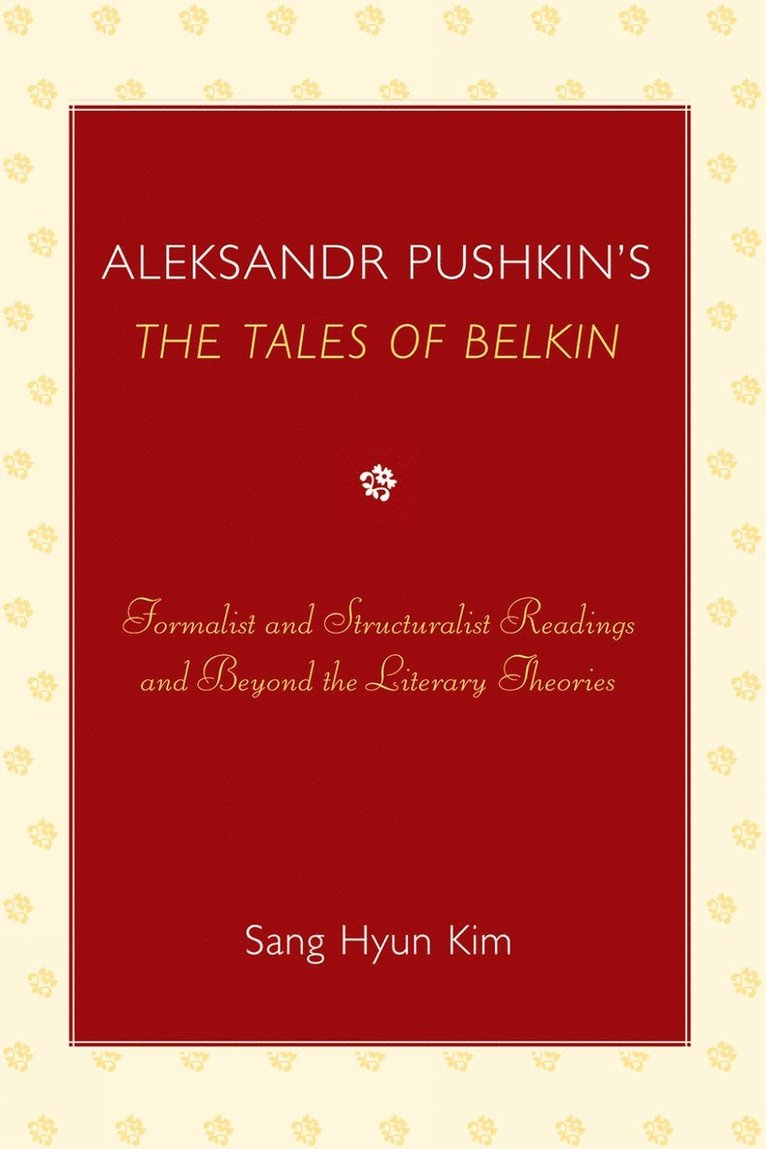 Aleksandr Pushkin's 'The Tales of Belkin' 1