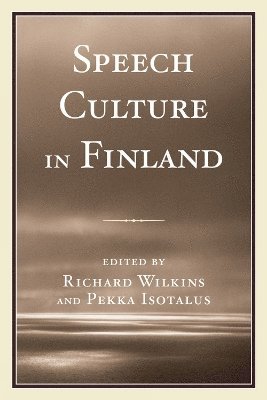 Speech Culture in Finland 1