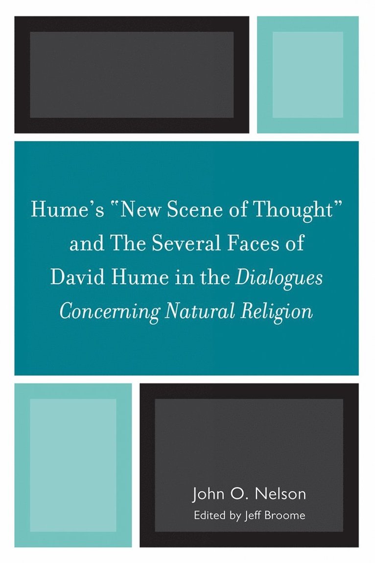 Hume's 'New Scene of Thought' and The Several Faces of David Hume in the Dialogues Concerning Natural Religion 1