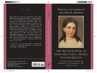 bokomslag The Recollections of Margaret Cabell Brown Loughborough