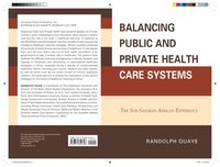 bokomslag Balancing Public and Private Health Care Systems