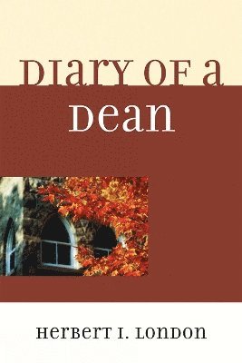 Diary of a Dean 1