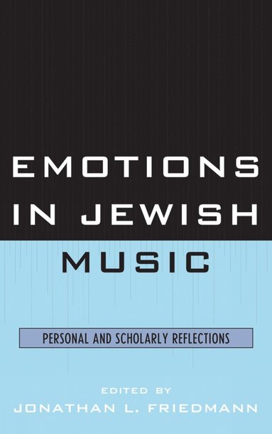 bokomslag Emotions in Jewish Music