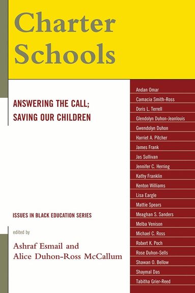 Ashraf Esmail, Alice Duhon-Ross McCallum - Charter Schools, Häftad