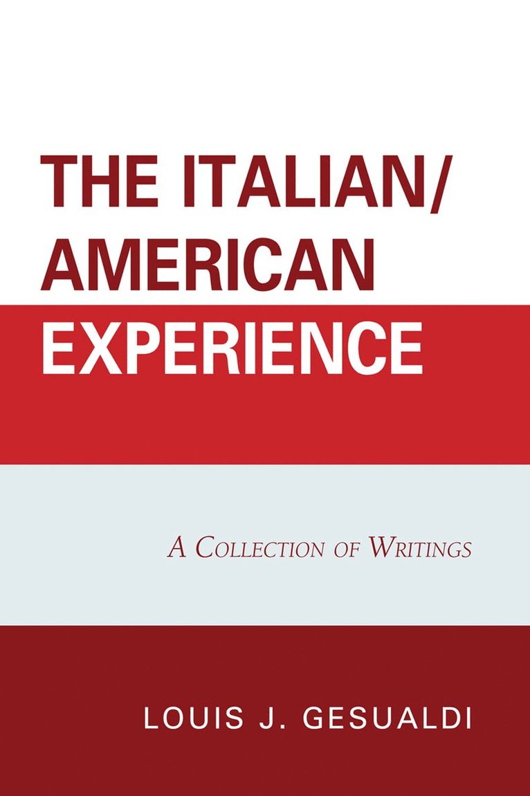 Italian/American Experience