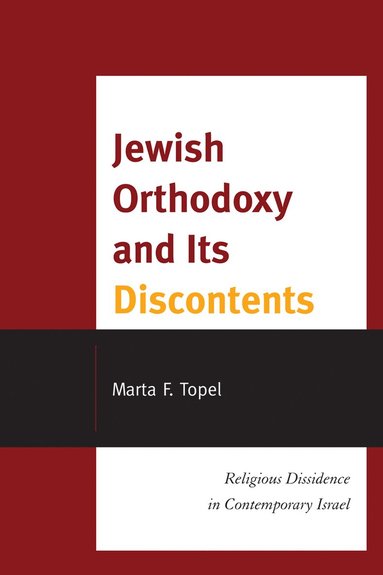 bokomslag Jewish Orthodoxy and Its Discontents