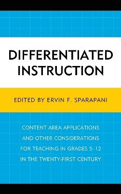 Ervin F. Sparapani - Differentiated Instruction, Inbunden