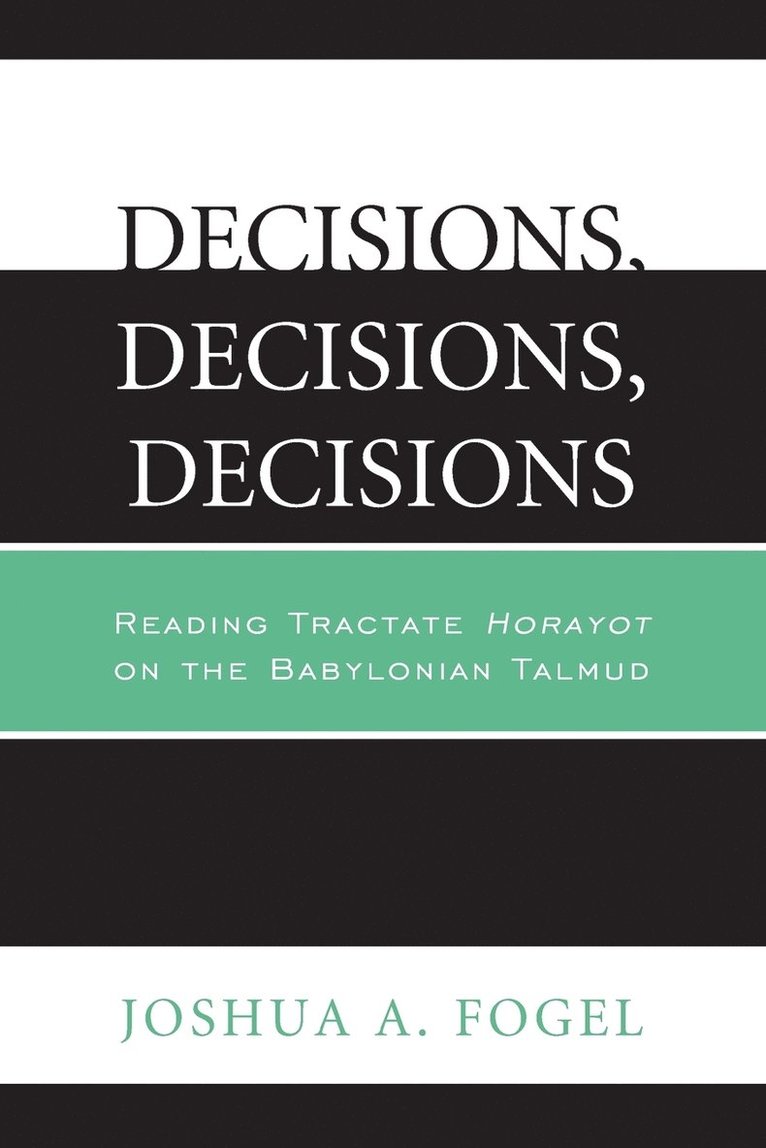 Decisions, Decisions, Decisions 1