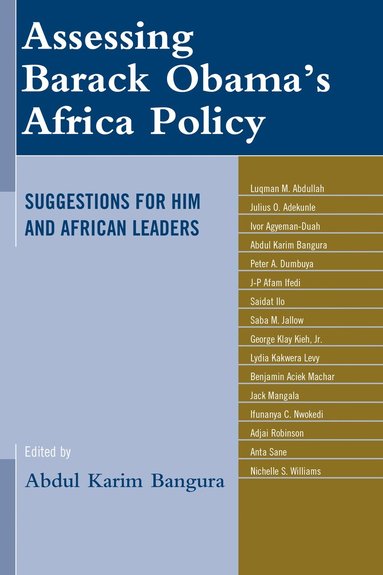bokomslag Assessing Barack Obama's Africa Policy