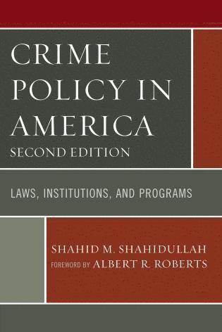 bokomslag Crime Policy in America