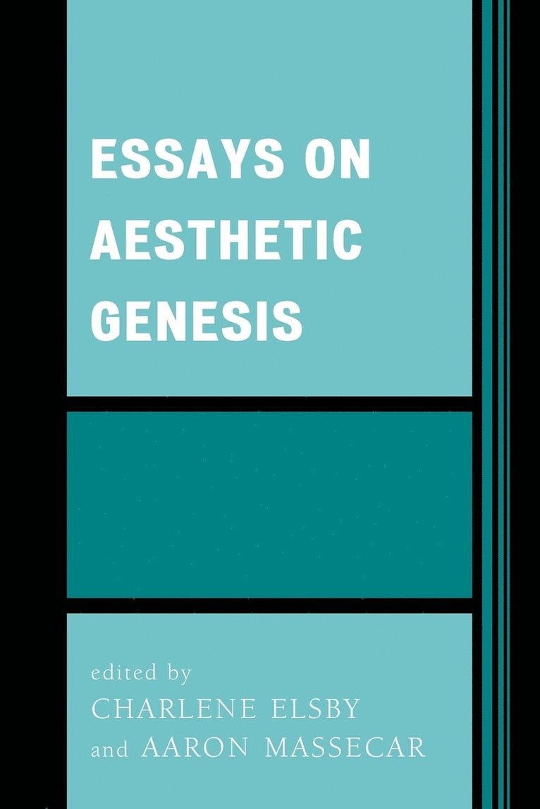 Essays on Aesthetic Genesis 1