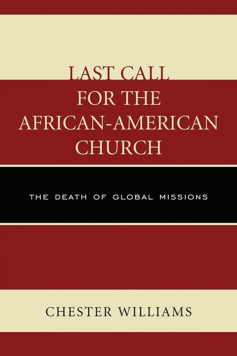 Last Call for the African-American Church 1