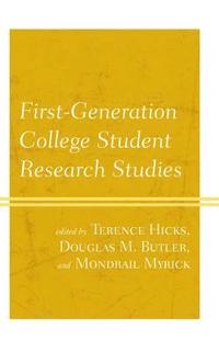 bokomslag First-Generation College Student Research Studies