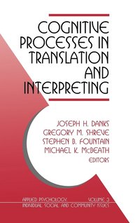 bokomslag Cognitive Processes in Translation and Interpreting