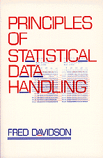 Fred Davidson - Principles of Statistical Data Handling, Häftad