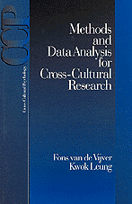 bokomslag Methods and Data Analysis for Cross-Cultural Research