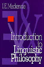 bokomslag Introduction to Linguistic Philosophy