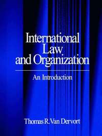 bokomslag International Law and Organization