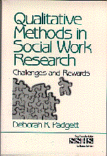 Qualitative Methods in Social Work Research