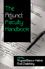 Virginia E. Bianco-Mathis, Neal Chalofsky - The Adjunct Faculty Handbook, Häftad