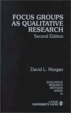 David L Morgan, David Morgan - Focus Groups as Qualitative Research, Inbunden