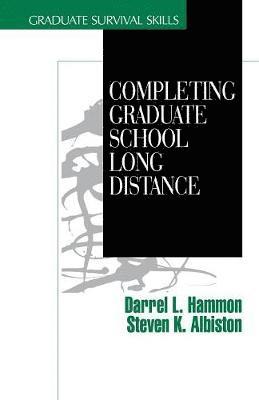 bokomslag Completing Graduate School Long Distance