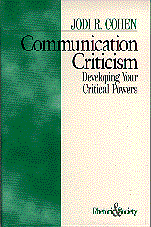 bokomslag Communication Criticism