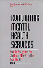 Carol T. Nixon, Denine A. Northrup, Carol T. Nixon, Denine A. Northrup - Evaluating Mental Health Services, Inbunden
