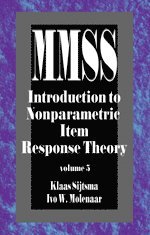 bokomslag Introduction to Nonparametric Item Response Theory