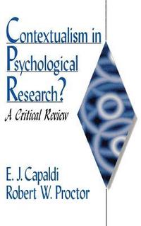bokomslag Contextualism in Psychological Research?