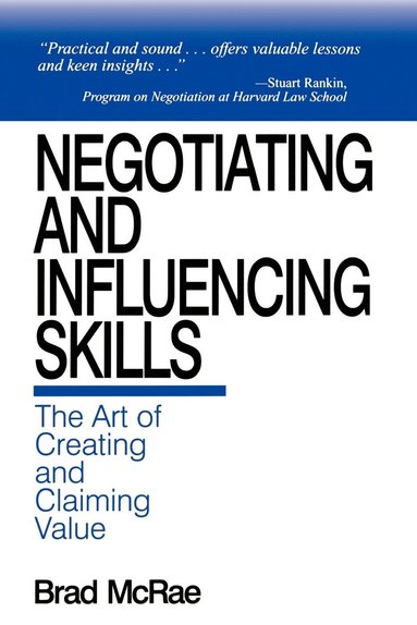 bokomslag Negotiating and Influencing Skills