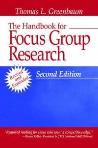 bokomslag The Handbook for Focus Group Research