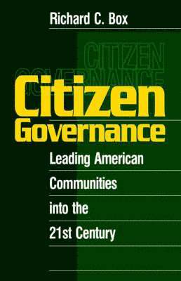 bokomslag Citizen Governance