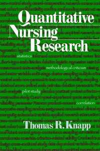 bokomslag Quantitative Nursing Research