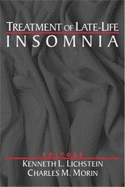 bokomslag Treatment of Late-Life Insomnia